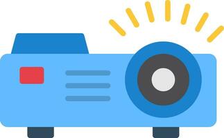 Projector Flat Icon vector