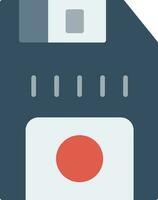 Floppy Disk Flat Icon vector