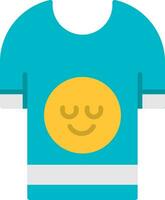 Shirt Design Flat Icon vector