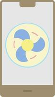 Fan Flat Icon vector