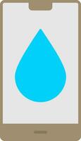 Water Drop Flat Icon vector