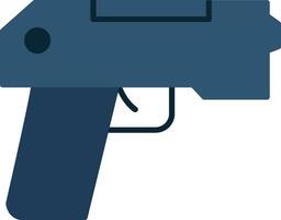 Pistol Flat Icon vector