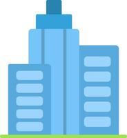 Office Building Flat Icon vector