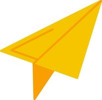 Paper Plane Flat Icon vector