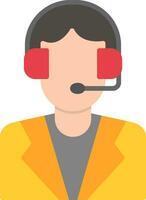 Customer Service Flat Icon vector