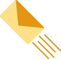 Express Mail Flat Icon vector