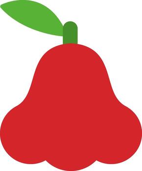 Java Apple Flat Icon vector