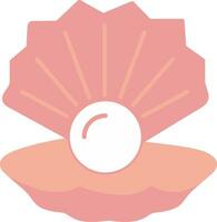 Shell Flat Icon vector