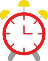 icono de reloj plano vector