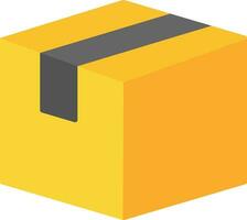 Package Flat Icon vector