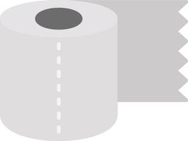 Toilet Paper Flat Icon vector