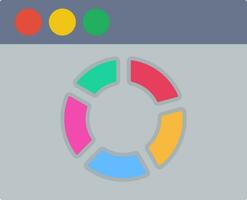 Web Flat Icon vector