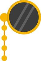 Monocle Flat Icon vector