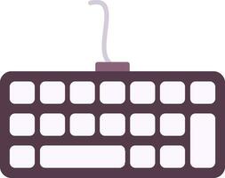 Keyboard Flat Icon vector