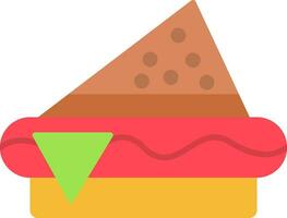 Sandwich Flat Icon vector