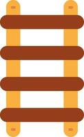 Stepladder Flat Icon vector