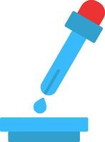 Pipette Flat Icon vector