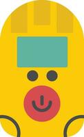 Dosimeter Flat Icon vector