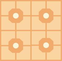 Floor Tiles Flat Icon vector