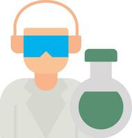 Chemist Flat Icon vector