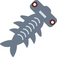 Hammerhead Flat Icon vector