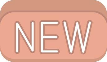New Card Flat Icon vector