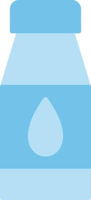 Water Bottles Flat Icon