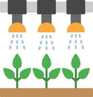 Irrigation System Flat Icon vector