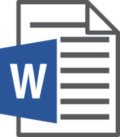 ms word office file icon png