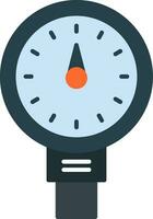 Meter Flat Icon vector