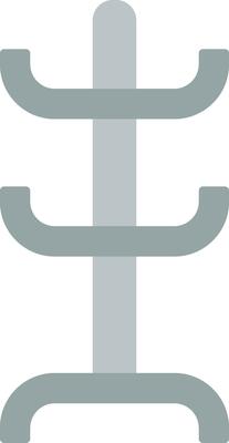 Coat Rack Flat Icon
