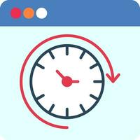 Routine Flat Icon vector