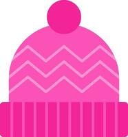 Knit Hat Flat Icon vector