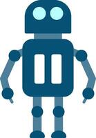 Robot Flat Icon vector