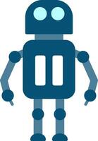 Robot Flat Icon vector