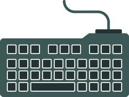 Keyboard Flat Icon vector