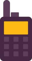 Walkie Talkie Flat Icon vector