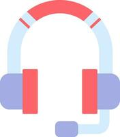 Headphone Flat Icon vector