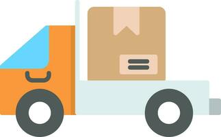 Shipped Flat Icon vector