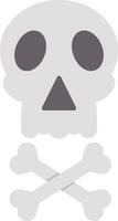 Skull Flat Icon vector