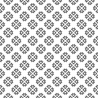 Black seamless abstract pattern. Overlay for background and backdrop. Ornamental design. PNG graphic illustration with transparent background.