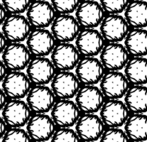 Black seamless abstract pattern. Overlay for background and backdrop. Ornamental design. PNG graphic illustration with transparent background.