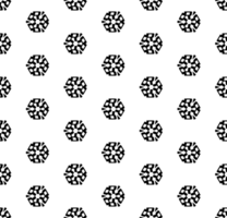Black seamless abstract pattern. Overlay for background and backdrop. Ornamental design. PNG graphic illustration with transparent background.