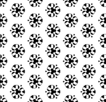 Black seamless abstract pattern. Overlay for background and backdrop. Ornamental design. PNG graphic illustration with transparent background.