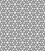 Black seamless abstract pattern. Overlay for background and backdrop. Ornamental design. PNG graphic illustration with transparent background.