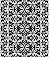 Black seamless abstract pattern. Overlay for background and backdrop. Ornamental design. PNG graphic illustration with transparent background.