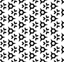 Black seamless abstract pattern. Overlay for background and backdrop. Ornamental design. PNG graphic illustration with transparent background.