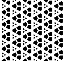 Black seamless abstract pattern. Overlay for background and backdrop. Ornamental design. PNG graphic illustration with transparent background.