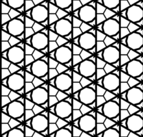 Black seamless abstract pattern. Overlay for background and backdrop. Ornamental design. PNG graphic illustration with transparent background.