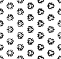 Black seamless abstract pattern. Overlay for background and backdrop. Ornamental design. PNG graphic illustration with transparent background.